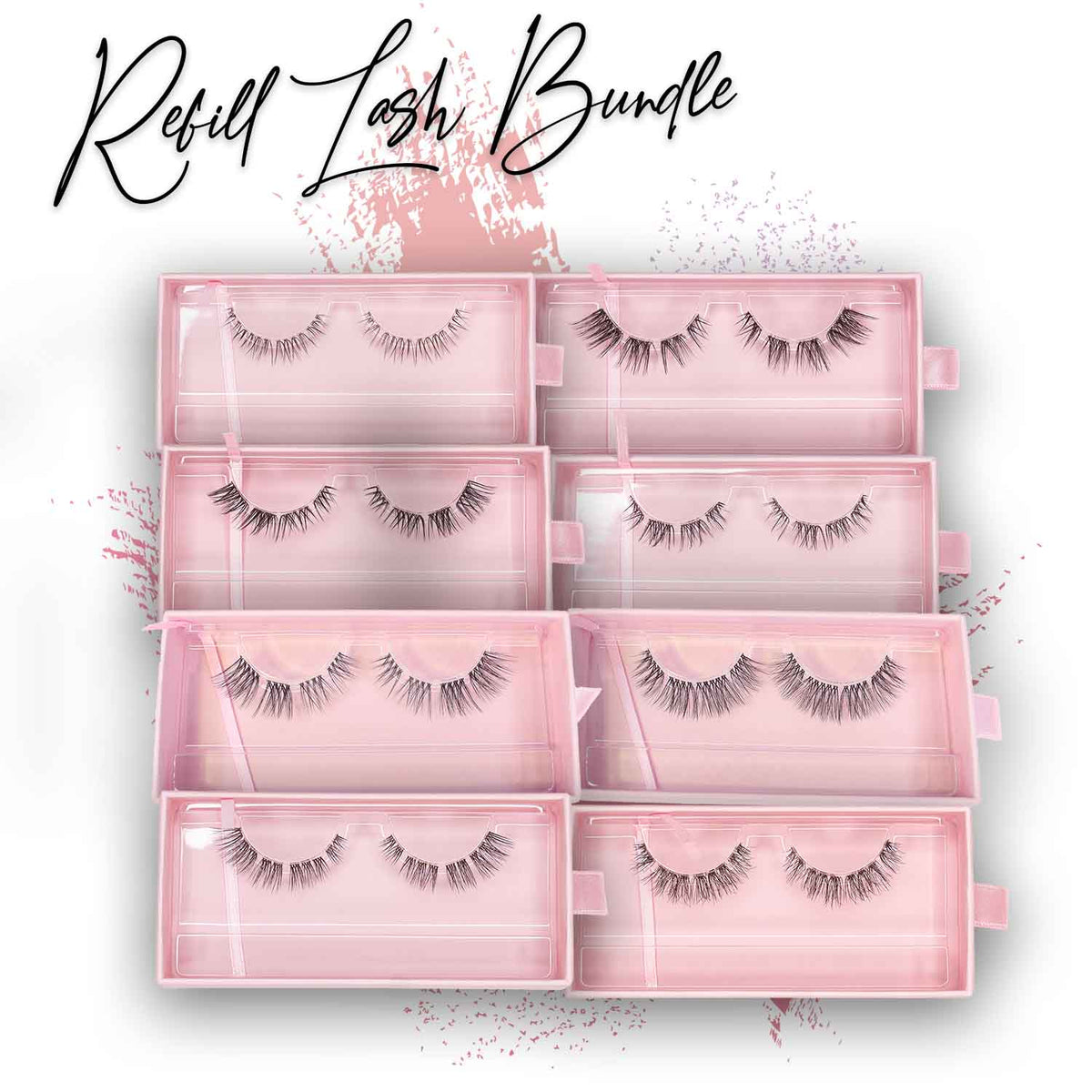 Refill Bundle DIY Lashes - 8 Packungen